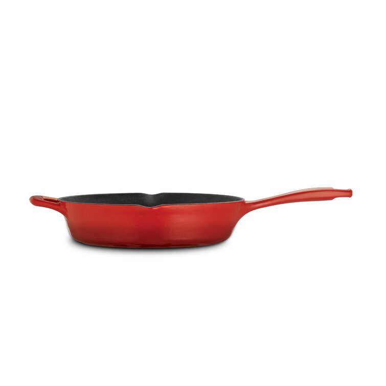 Tramontina Gourmet Enameled Cast Iron Skillet And Reviews Wayfair